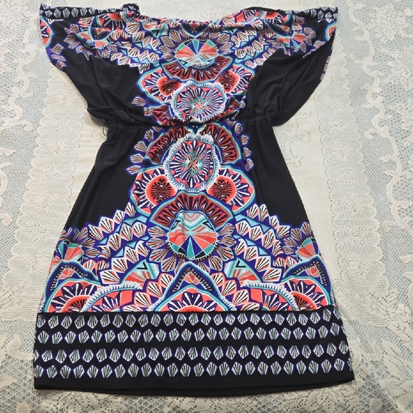 Signature by Sangria Dresses & Skirts - Signature by Sangria Multicolor Geometric Dress Sz 8